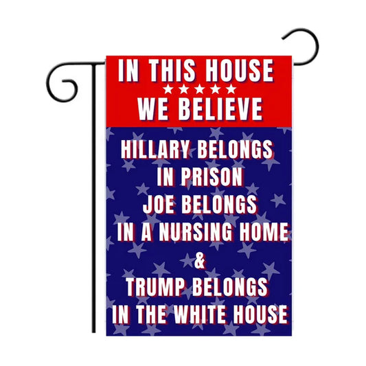 30X40Cm Trump 2024 Flag Donald Trump Home Garden Trump USA Drop Shipping