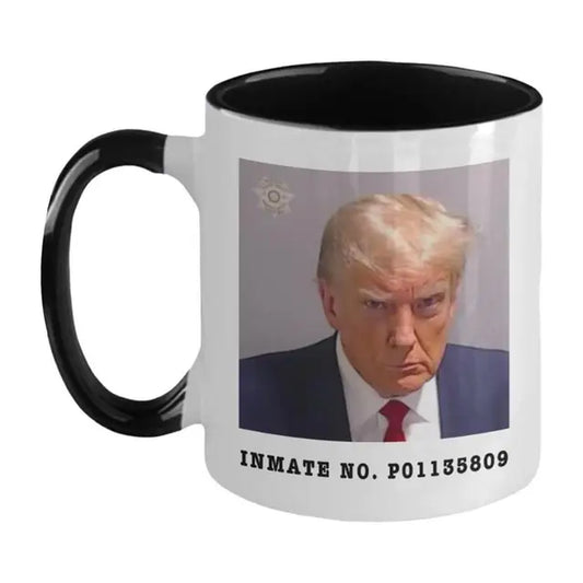 Donald Trump Cup Trump Mugshot Cup Ceramic Coffee Tea Mug Donald Trump 2024 Campaign Mugs Gift Christmas Drinkware Handgrip