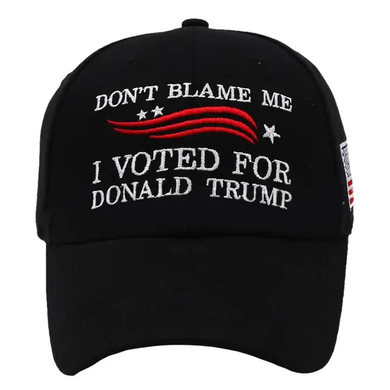 Donald Trump Hats 2024 Donald Trump 2024 Hat Don'T Blame Me I Voted for Donald Trump Hat Adjustable Trucker Cap for Men And